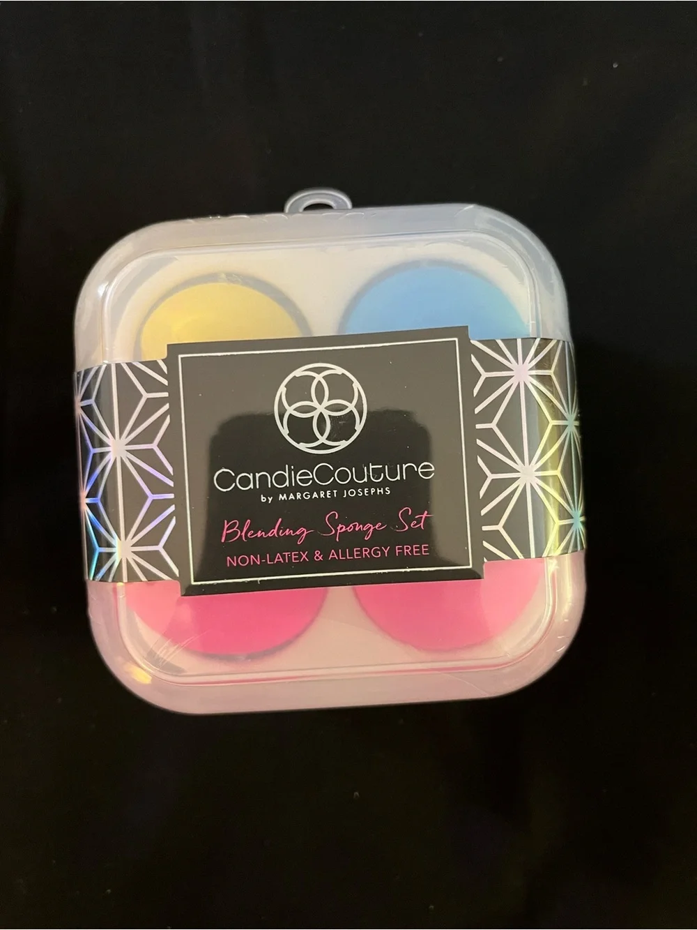 CandieCouture Macbeth Collection 4pc Blending Sponges Disc Standard Latex-Free